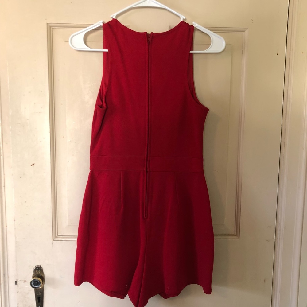 Red Romper - Picture 2 of 2